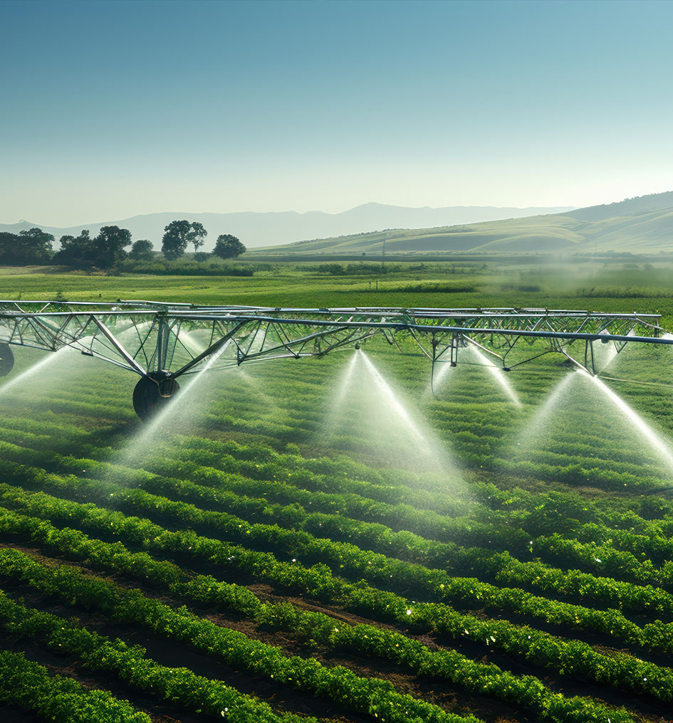 Woman working at a server stack